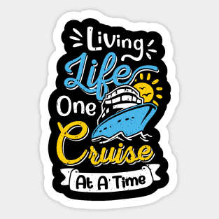 Family Cruise Ship Cruising Vacation Squad Gift Sticker